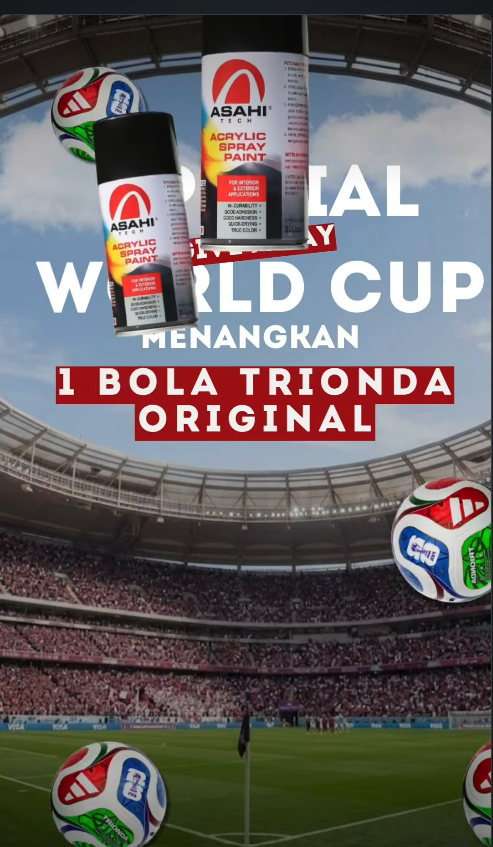 Giveaway Bola Adidas World Cup 2026 — Edisi Juli